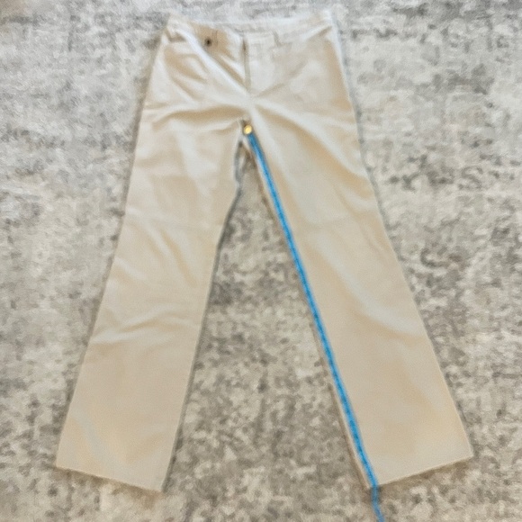 Vintage 90s Y2K Ralph by Ralph Lauren Khaki Pants - Straight Leg, Low Rise,  8 - Picture 8 of 11